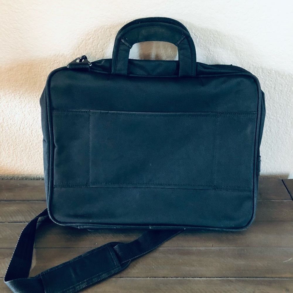 Eco Style Laptop Computer Briefcase Work Travel Bag - Picture 2 of 6